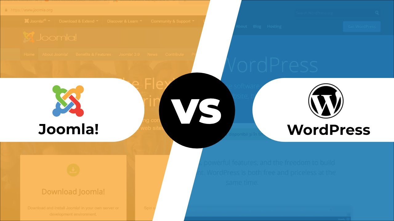 WordPress vs Joomla